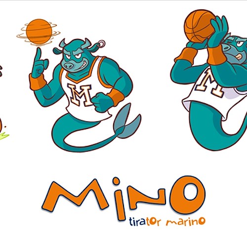 Basket, il GS Minori presenta la sua nuova mascotte