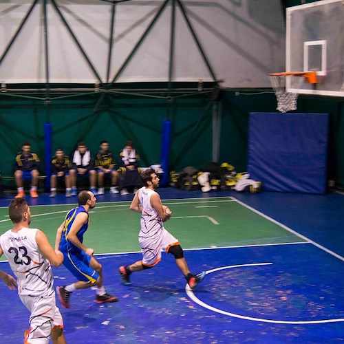 Basket Serie D: terza sconfitta consecutiva per il G.S. Minori