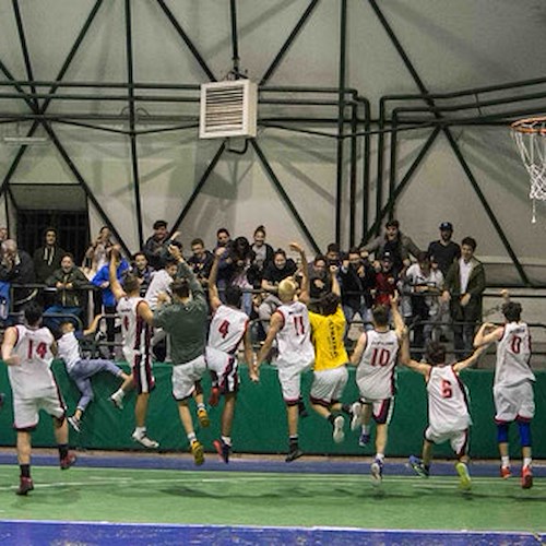 Basket, Under 18: Minori elimina il Korus Napoli e vola alle final four