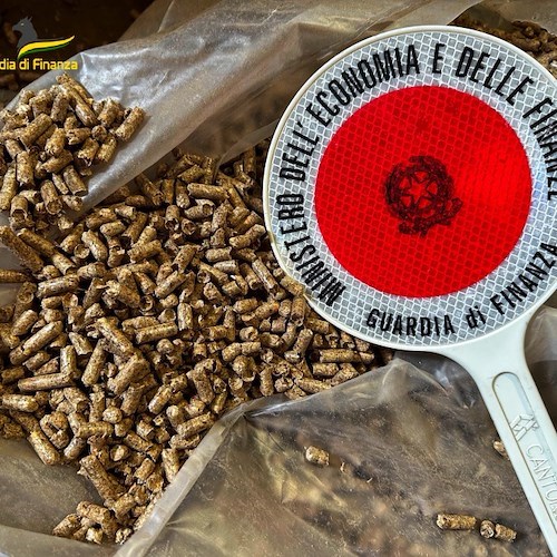 Benevento: sequestrate 11 tonnellate di pellet non sicuro pronto alla vendita