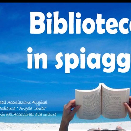 “Biblioteca in spiaggia”, a Minori ritorna l’iniziativa di prestito di libri sul lungomare