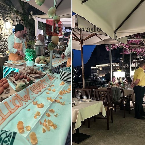 Bill de Blasio fa visita ad Amalfi: l'ex sindaco di New York a lezione di pizza con Gino Sorbillo all’Hotel Convento /FOTO e VIDEO
