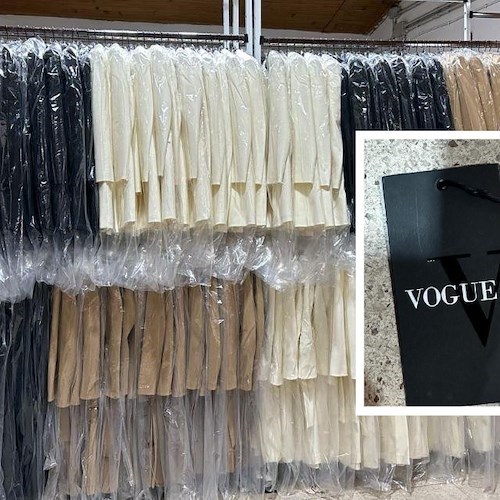 Blitz della Finanza nei negozi di abbigliamento del salernitano: sequestrati 90mila pezzi contraffatti