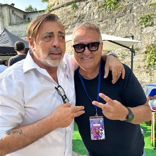 Bobo Vieri compie 50 anni, gli auguri dell'amico Enzo Mammato /FOTO 
