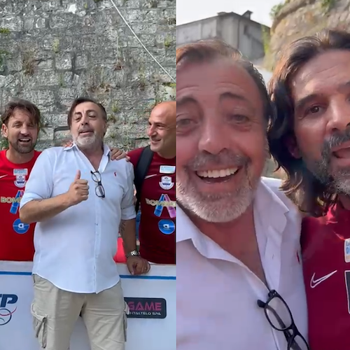 Bobo Vieri compie 50 anni, gli auguri dell'amico Enzo Mammato /FOTO 