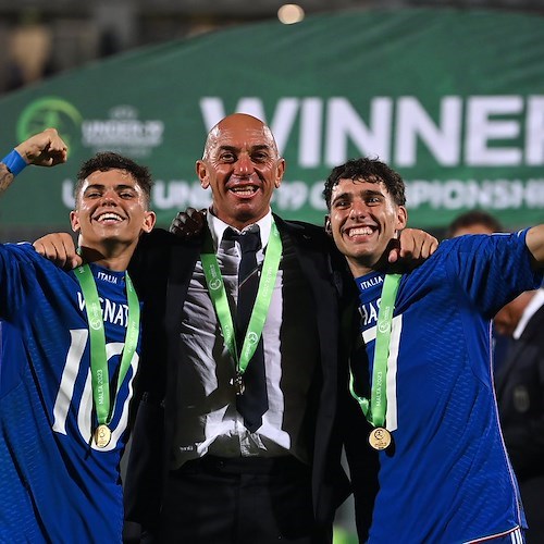 Bollini guida l'Italia Under 19 sul tetto d'Europa, risultato storico per il mister legato alla Costa d’Amalfi