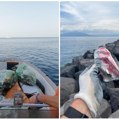 Bonifica e monitoraggio microplastiche: l'Amp Punta Campanella in azione a Puolo