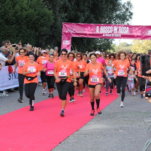 Bosco in Rosa, Sport, Arte e Solidarietà Femminile nel cuore verde di Napoli /foto