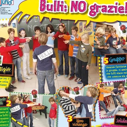 'Bullo non è bello, a Maiori un progetto sociale per le scuole 