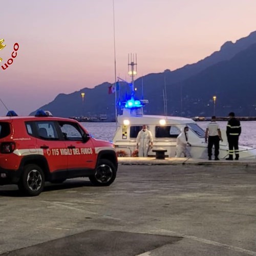 Cadavere recuperato nel mare di Erchie: sarebbe quello di Manuel Cientanni