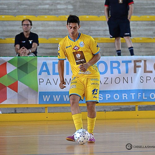 Calcio a 5 juniores: l'atranese Mattia Cretella in finale con il Lollo Caffè Napoli