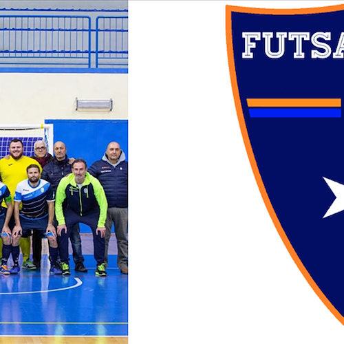 Calcio a 5: la Croce di Amalfi nel nuovo logo del Futsal Coast