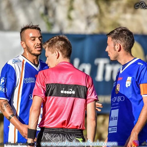 Calcio, Cestaro e Marino dicono addio al Costa d'Amalfi. Commoventi i messaggi di commiato
