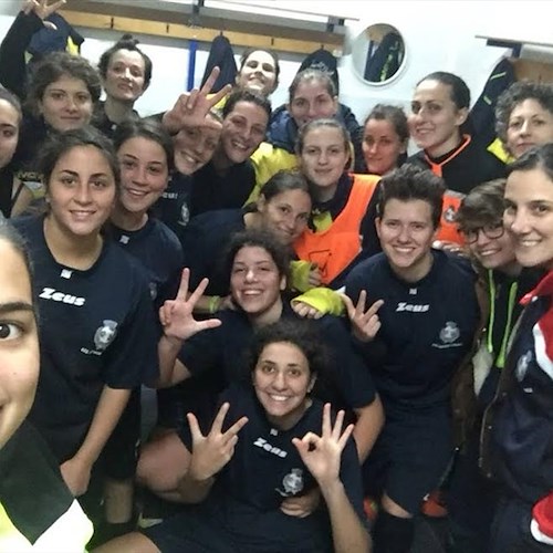 Calcio femminile: cinquina del Sant'Egidio al Real Salernitana