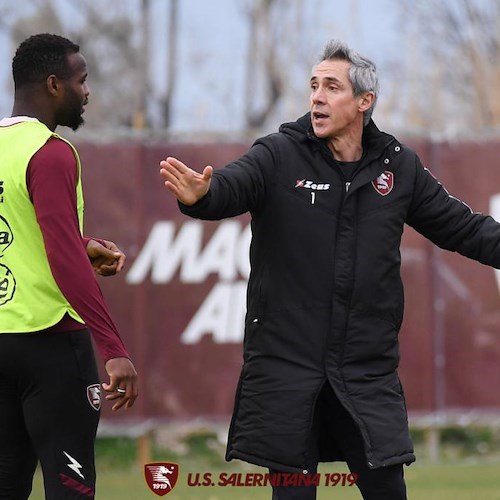 Calcio, Paulo Sousa lavora sodo per plasmare una nuova Salernitana