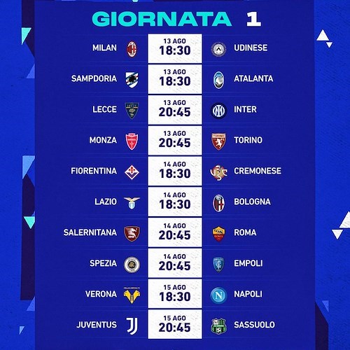 Calcio, Serie A. Salernitana - Roma: ecco le probabili formazioni