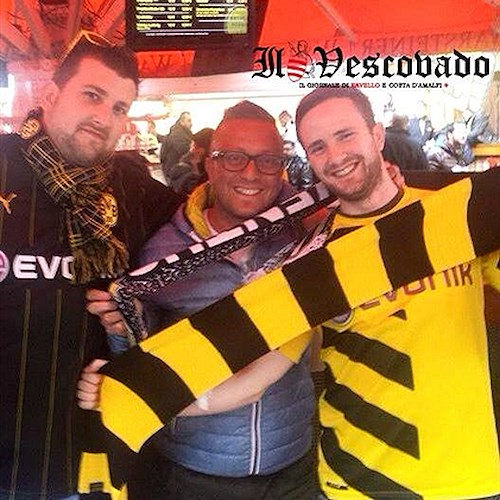 Calcio, trionfo Juve: a Dortmund tifosi dalla Costiera Amalfitana / FOTO