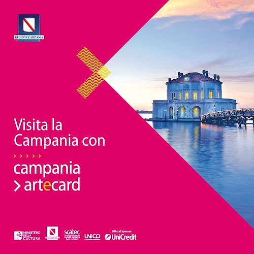 Campania Artecard: alla Borsa Mediterranea del Turismo Archeologico si potrà acquistare il pass "365 Lite"