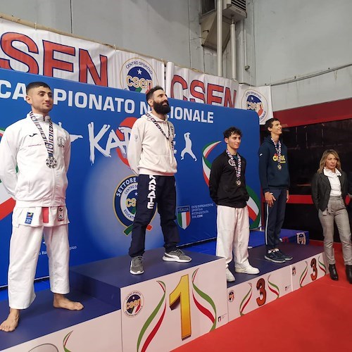 Campionato Nazionale CSEN: quarto posto per la Scuola di Karate “Zen Do Kai “ di Conca dei Marini