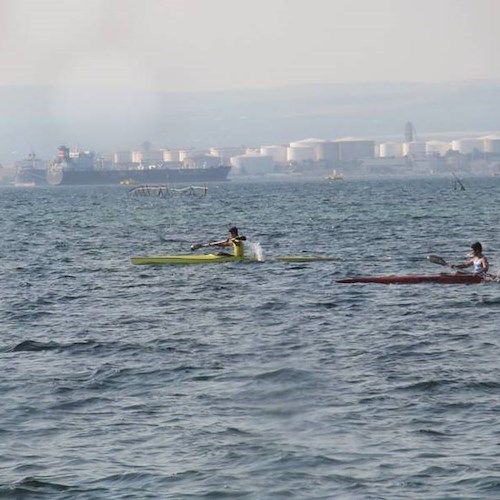 Canoa, a Taranto Pol. S. Michele di Amalfi si impone a Campionati Centro-Sud