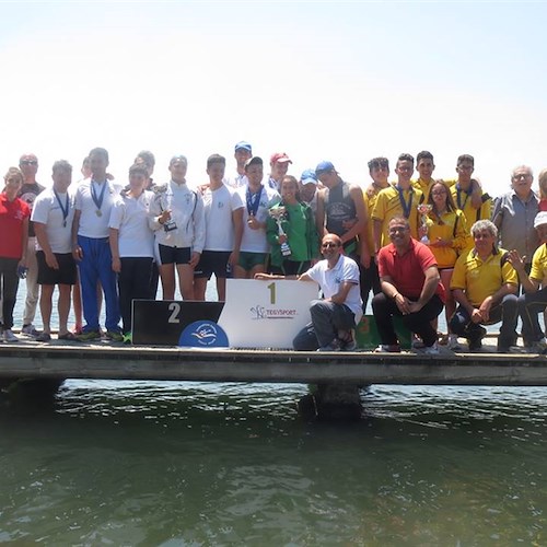 Canoa, buone prove per la 'San Michele' di Amalfi a Campionati Interregionali di Sibari 