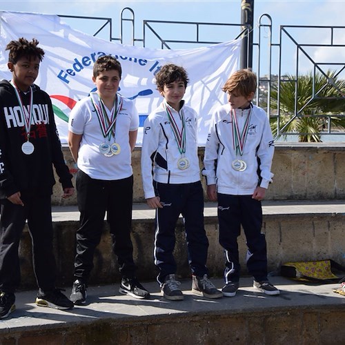 Canoa, esordio ‘brillante’ per Pol. S. Michele di Amalfi a Campionati Regionali: sei ori, tre argenti e quattro bronzi