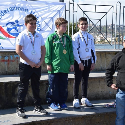 Canoa, esordio ‘brillante’ per Pol. S. Michele di Amalfi a Campionati Regionali: sei ori, tre argenti e quattro bronzi