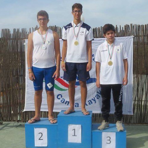 Canoa: Vincenzo Proto da Atrani campione regionale K1