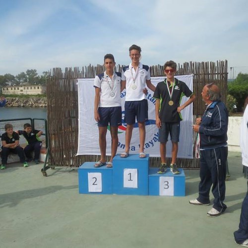 Canoa: Vincenzo Proto da Atrani campione regionale K1