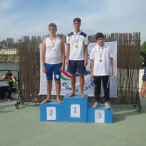 Canoa: Vincenzo Proto da Atrani campione regionale K1