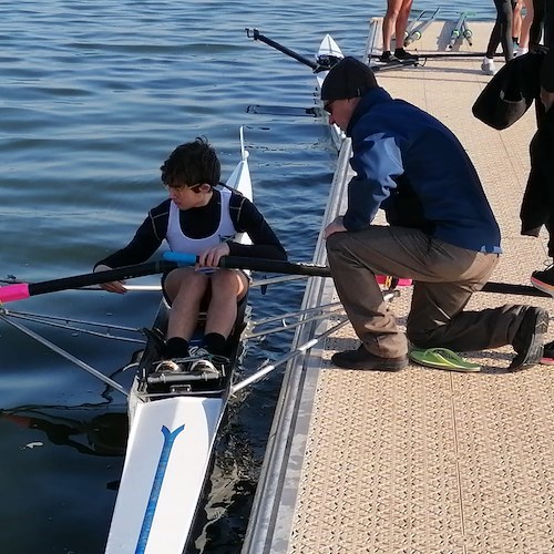 Canottaggio: successi per la Canottieri Partenio di Maiori alla regata selettiva di Lago Patria