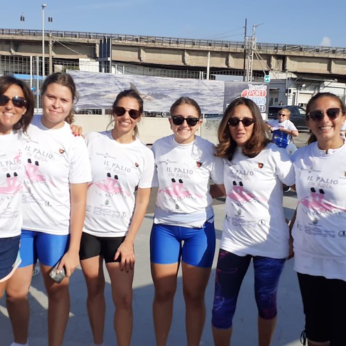 Canottieri Partenio: l'equipaggio femminile conquista il terzo posto a Taranto
