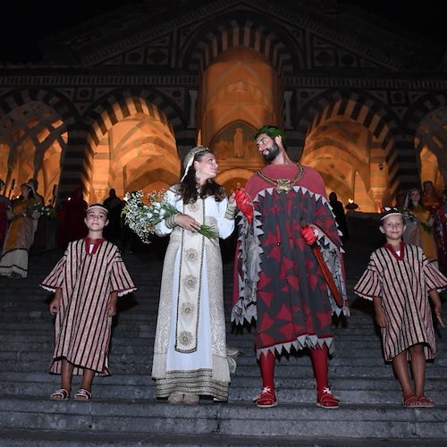 Capodanno Bizantino. La cerimonia di investitura del Magister Civitatis Amalfie Lia Rumma [FOTO] 