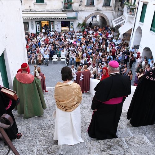 Capodanno Bizantino. La cerimonia di investitura del Magister Civitatis Amalfie Lia Rumma [FOTO] 