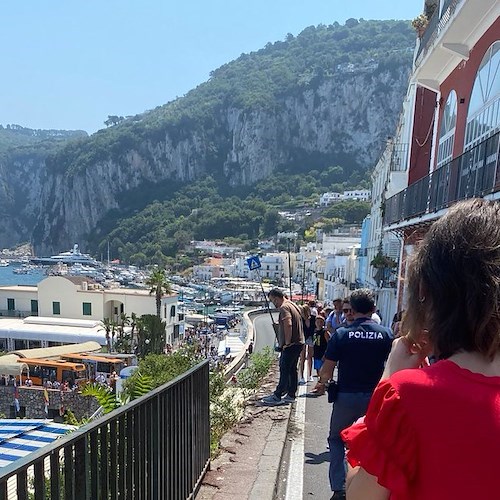 Capri: a un anno dalla tragedia del bus al via i lavori di ripristino del muretto sfondato