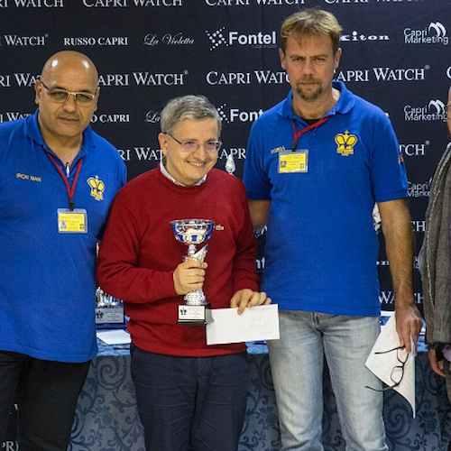 Capri, tutti i vincitori del 2° Torneo Internazionale di Scacchi/FOTO