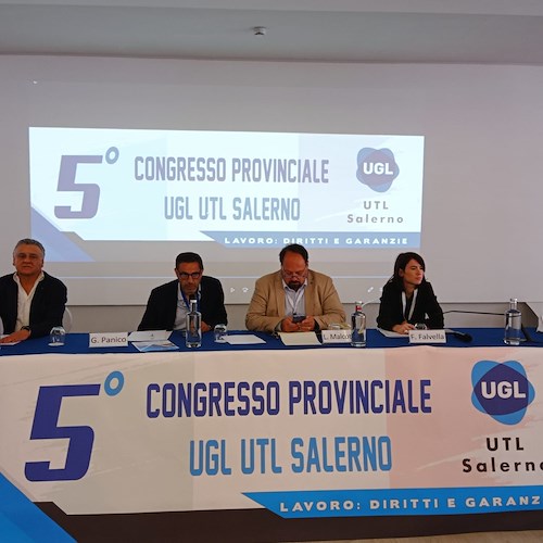 Carmine Rubino riconfermato segretario generale dell'Ugl provinciale di Salerno