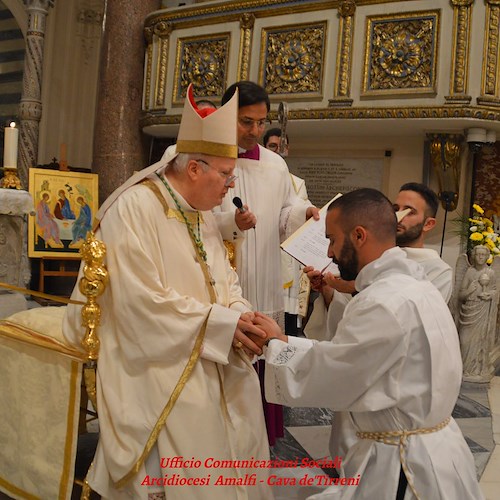 Amalfi: Pasquale Avitabile è stato ordinato diacono