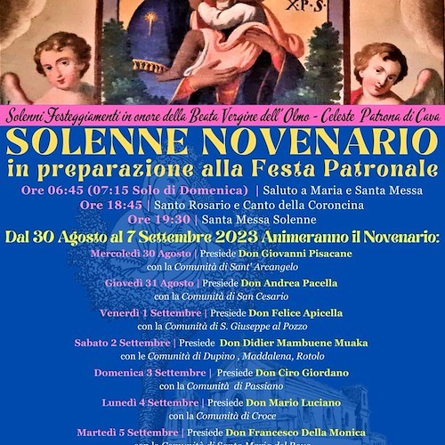 Cava de’ Tirreni si prepara a festeggiare la Beatissima Vergine Incoronata dell'Olmo /PROGRAMMA