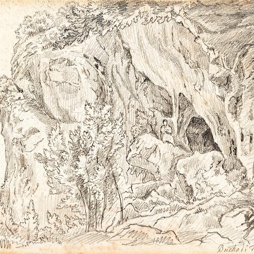 “Cava storie” riporta alla luce quattro disegni ottocenteschi delle grotte del Monte Falerzio tra Vietri e Cetara