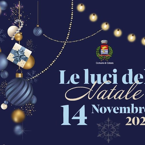 Cetara, da domenica 14 novembre è già festa con "Le Luci del Natale"