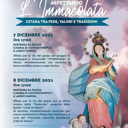 Cetara, dopo lo stop Covid ritorna la festa per l'Immacolata Concezione / PROGRAMMA