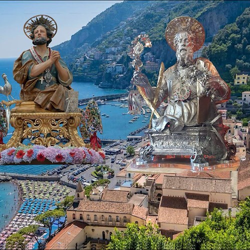 Cetara e Amalfi unite da un sentimento di fratellanza e di fede 