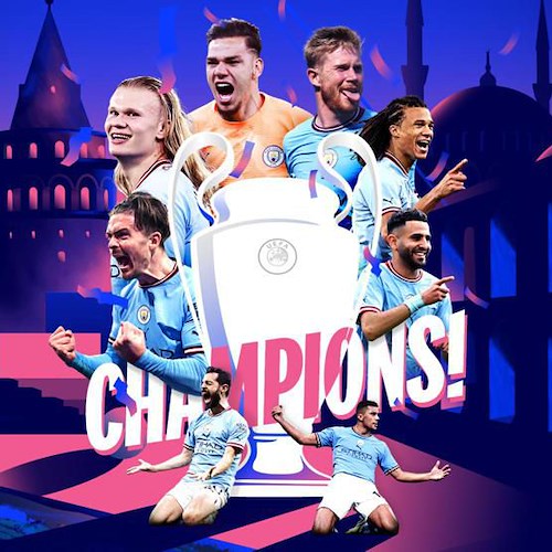 Champions league, il Manchester City è campione d’Europa