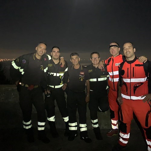 Chiamati a intervenire sul Sentiero degli Dei rimangono bloccati a Castiglione, Vigili del Fuoco costretti a dirigere il traffico 