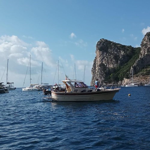 Chiude il campo ormeggio di Punta Campanella che salva la posidonia: ecco i numeri di quest’anno