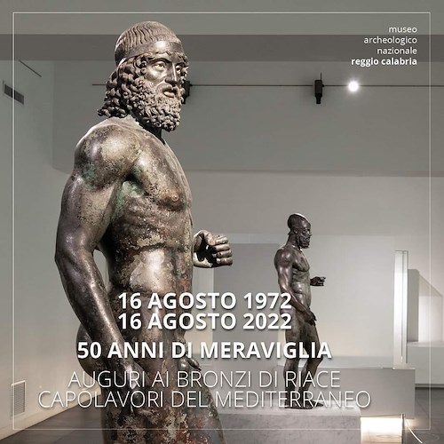 Cinquant'anni fa il ritrovamento dei Bronzi di Riace, simboli della Magna Grecia e della Calabria