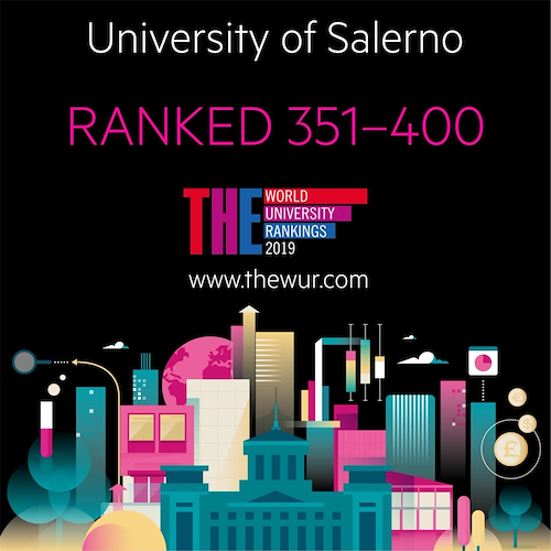 Classifica Times 2019: UNISA nella top 400 al mondo