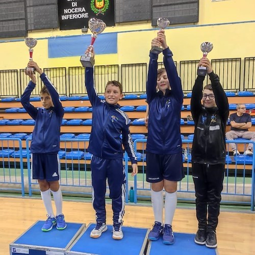 Club Scherma Salerno, la stagione Under 14 inizia nel segno del successo all’Interregionale di Nocera