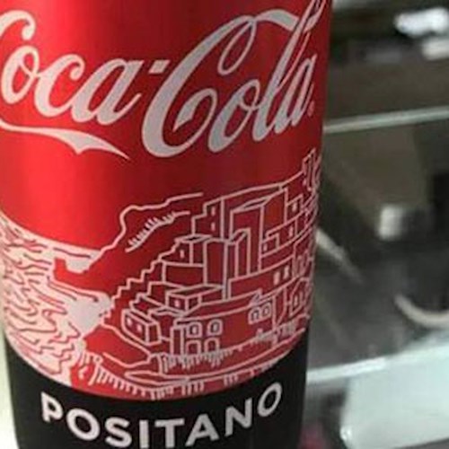 Coca Cola rende omaggio alla Campania: su nuove lattine c’è anche Positano
